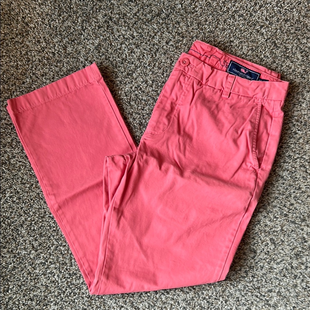 Vineyard Vines Coral Chino Pants